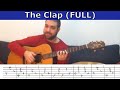 Tutorial: The Clap (Yes / S. Howe) - Guitar Lesson w/ TAB | LickNRiff