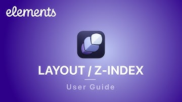 Component Controls: Layout / Z-Index