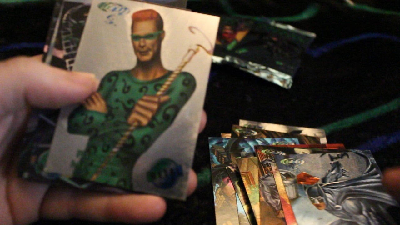 Batman Forever METAL Trading Cards from Fleer - 24 Card Pull - YouTube