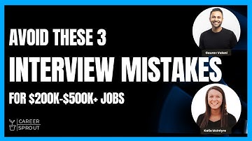 Avoid These 3 Interview Mistakes