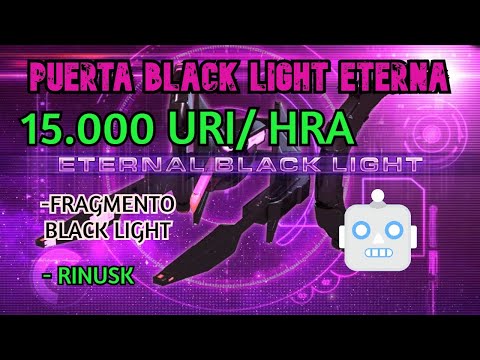 PASA PUERTA ETERNAL BLACKLIGHT CON BOT DARKBOT|RINUSK+FRAGMENTOS BLAKC LIGHT ,darkorbit