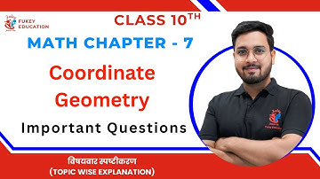 Important Questions 🔥 | Class 10 Maths Ch-7 Coordinate Geometry | CBSE 2025-26