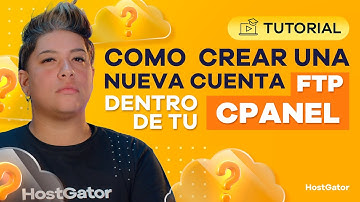 cPanel: Como crear una nueva cuenta FTP