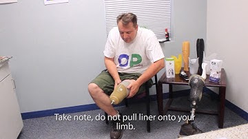 How to Apply a Below the Knee Locking Liner