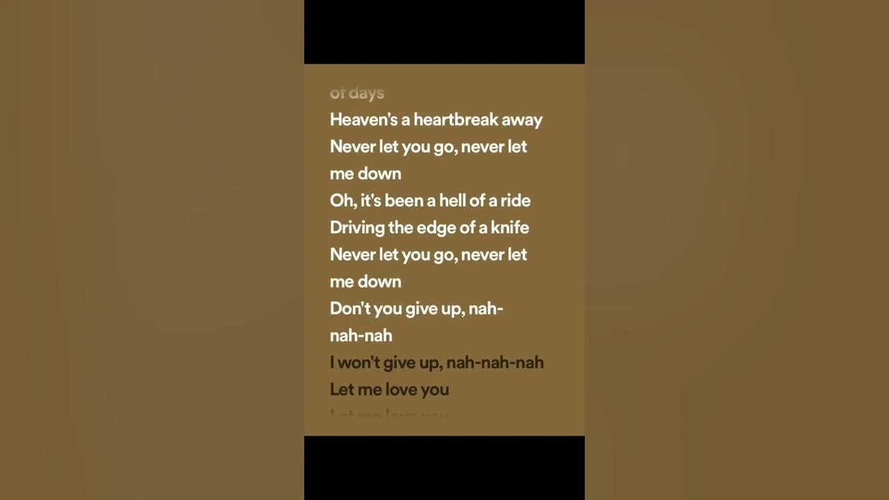 Dj snake - let me love you (lyrics spotify version)ft. Justin bieber Dj snake - let me love you (lyrics spotify version)ft. Justin bieber