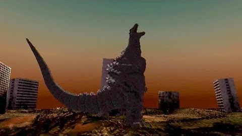 Godzilla Generations MAXIMUM IMPACT (1999) Playthrough / SEGA Dreamcast / iPlaySEGA