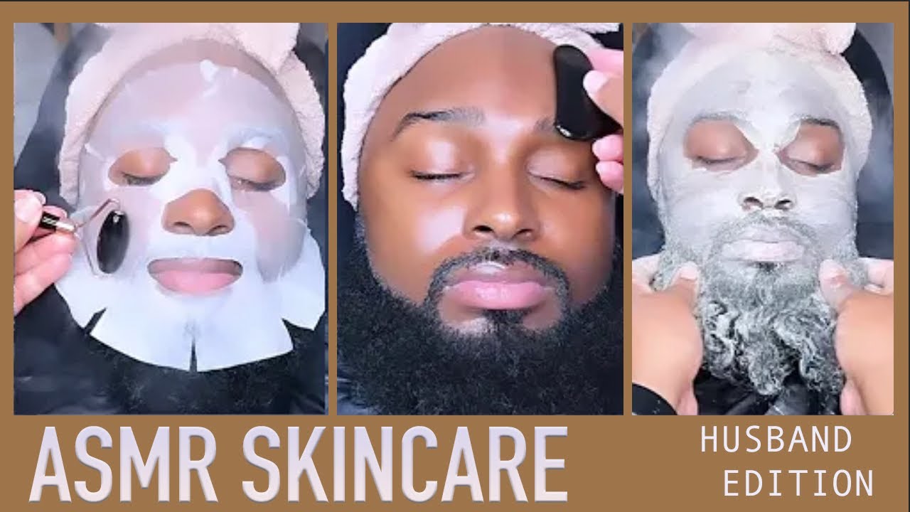 My Husband's RELAXING Skincare Routine Revealed!