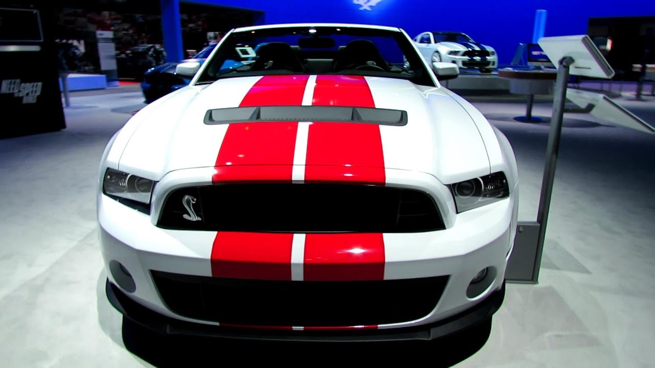 2014 Ford Mustang Shelby Gt500 Convertible Exterior And Interior Walkaround 2013 La Auto Show