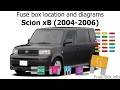 2012 Scion Xb Fuse Diagram