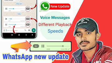 WhatsApp new update Voice Record speed slow motion new feature Option speed 1x 2x || Technical Maruf