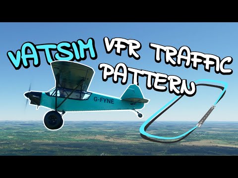 Flying a VFR Pattern in VATSIM!