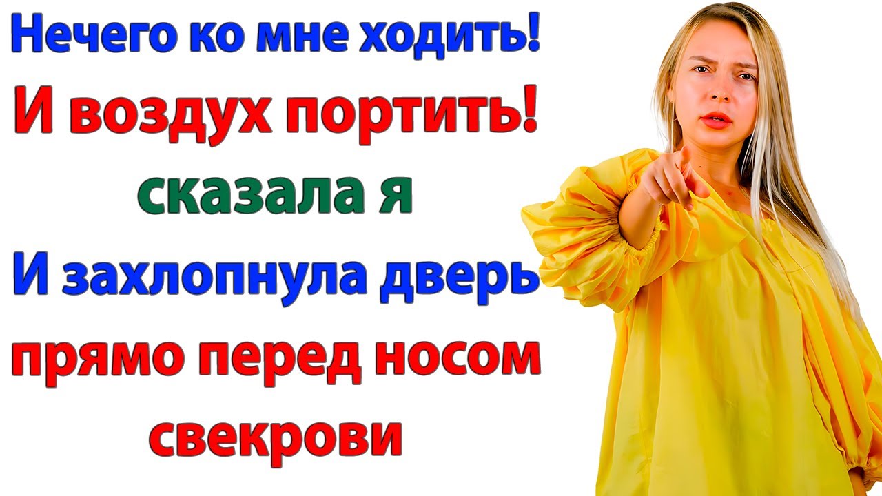 Свекровь пришла за деньгами? Получила чемодан сынули!