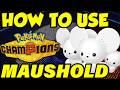 HOW TO USE MAUSHOLD IN POKEMON CHAMPIONS! Maushold Moveset Guide | Best Maushold Builds