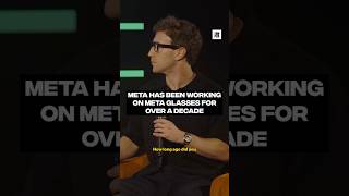 Meta has been working on Meta Glasses for over a decade #IdeaGeneration