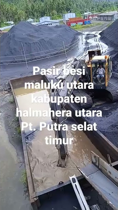Pasir Besi Maluku utara