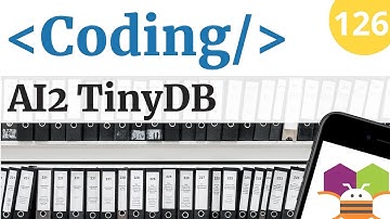 Usare TinyDb con Appinventor - Corso di Programmazione - Video 126