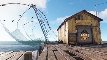 Rust (Hide Map) Fishing Village 2.0
