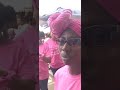 breast cancer awareness health walk.