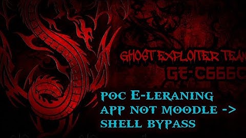 Tutor Deface Poc?? E-learning app not moodle