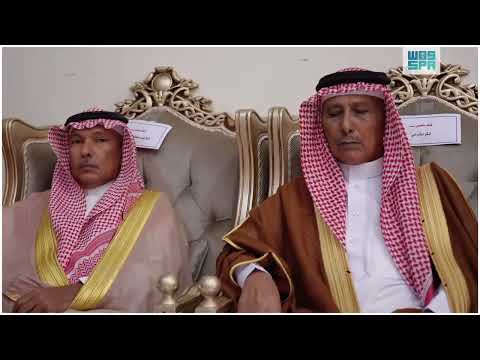 جانب من لقاء أمير منطقة جازان ونائبه أهالي فرسان واس