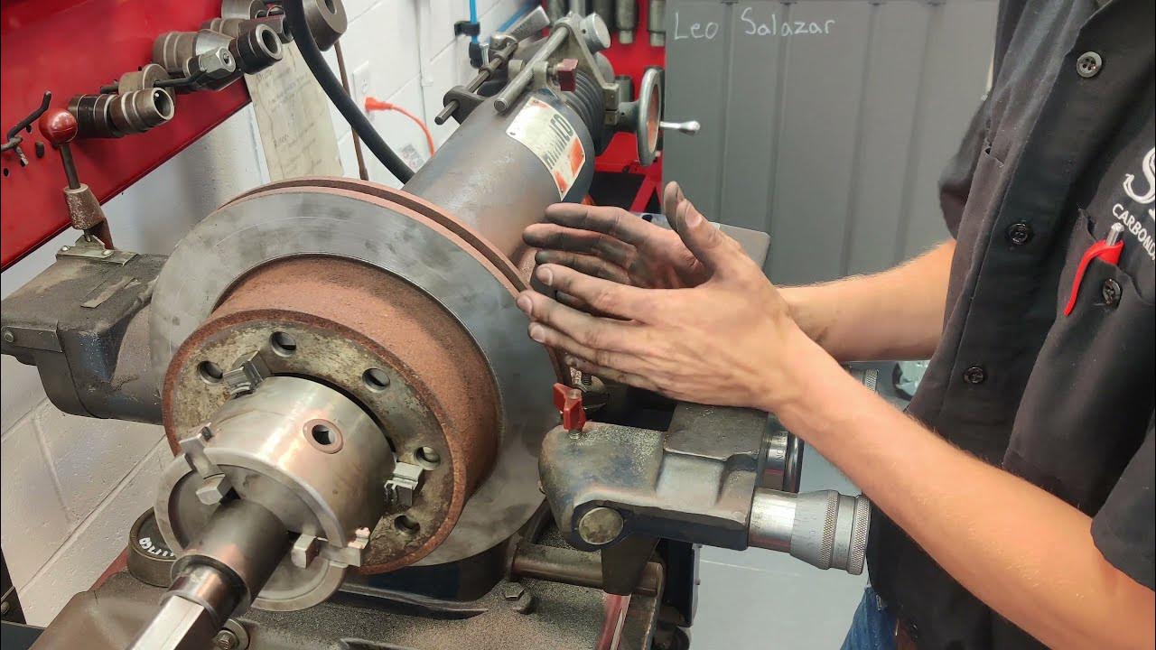 How To Machine Brake Rotor YouTube