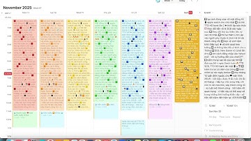 thử thách hàng ngày 🌿 23.11.2025 công việc buổi sáng với Notion