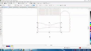 Corel Draw Tips & Tricks Box with Curved top Part 5
