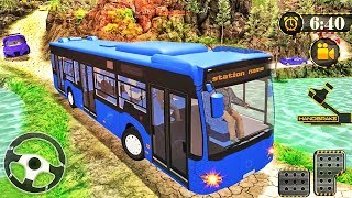 Uphill Offroad Coach Bus Driving Simulator - Best Android GamePlay screenshot 5