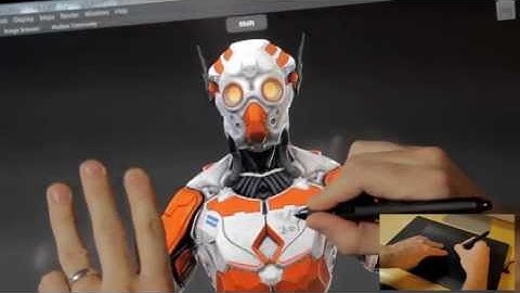 Mudbox 2014 3D Digital sculpting and digital painting software -Interactive control and display