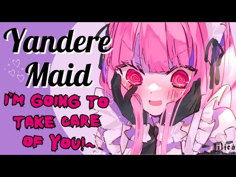 (F4A)♡ Obsessed Yandere Maid Takes Care Of You When You're Sick | British Accent | Audio Roleplay