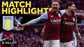 HIGHLIGHTS | Aston Villa 1-0 Crystal Palace