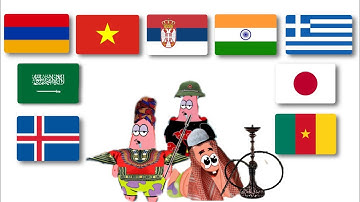 Patrick Star in different languages meme (part 2)