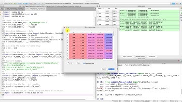 Multiple Linear Regression in Python - Backward Elimination - Preparation