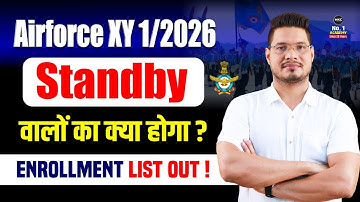 Airforce 1 2026 Enrollment List Out | Airforce XY Standby Enrollment List 2026 | Airforce XY 2026