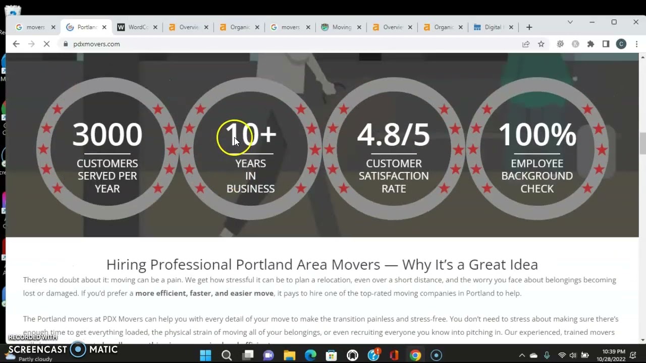 Movers Portland Oregon