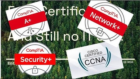 4 Certifications and still no job, 100th video in the IT Journey.