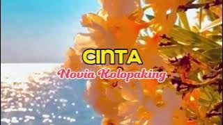 CINTA - Novia Kolopaking ( lirik)