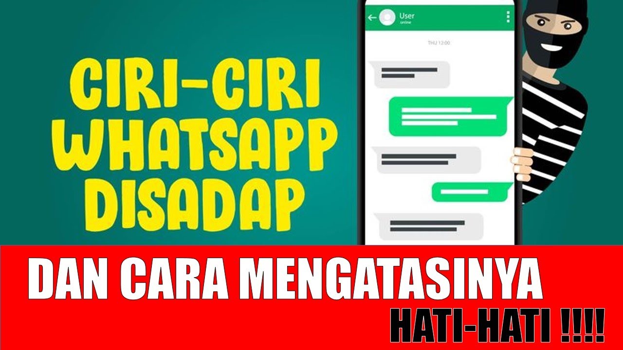 Ciri-Ciri dan Cara Mengatasi Wa Di sadap || Hati-Hati