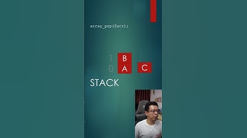 Struktur Data Stack PHP #skysen #coding #pemograman #php #stack #array