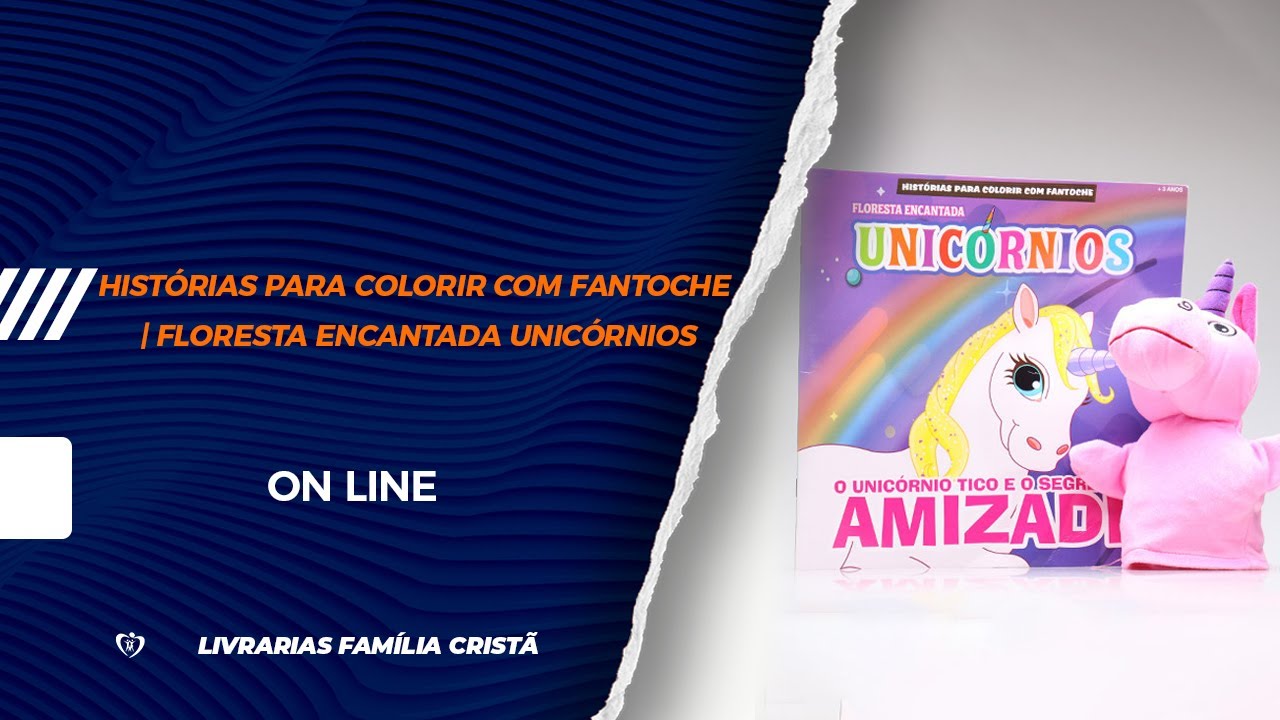 Revista de Colorir LOL Unicórnio