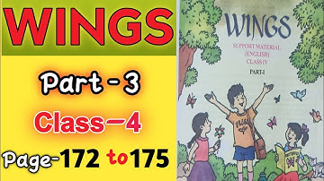 Wings class 4 Part-3 || Lesson - 9 || page 172 -175 || activity 1 to 7 || @StudyMapping