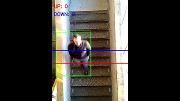 Pedestrians counter with Raspberry Pi