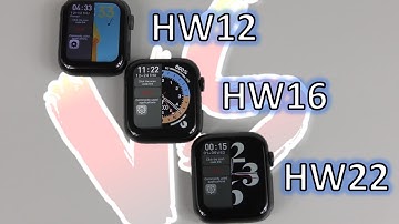 HW12 vs HW16 vs HW22 Comparison: Which Smartwatch Is Better In The HW Series???