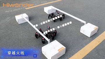 六足機器人Spiderbot二次開發套件創客教育可編程蜘蛛仿生機器人