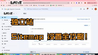我提交了Sitemap却没用？独立站SEO必做的终极设置（避坑指南）