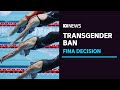 Transgender women restricted from elite competition, world swimming body rules | ABC News