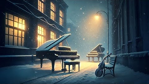 Deep Winter Echoes: Two Piano & cello Jazz (Very Slow & Melancholic)
