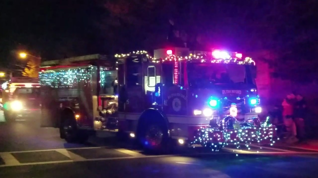 Rutherford NJ FD. Engine 2 Engine 3 S.S.U 1 2016 Wallington Fire Truck