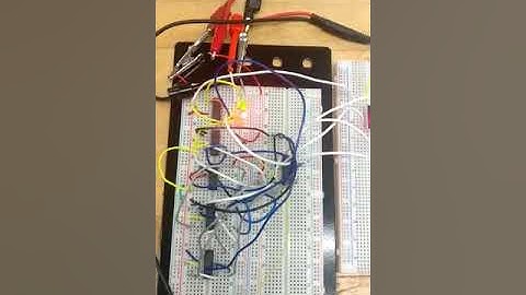 NAND Logic gate using 7 Segment and binary counter