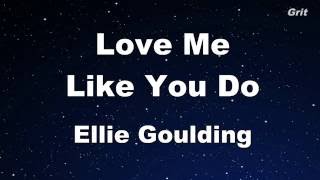 Love Me Like You Do - Ellie Goulding Karaoke 【With Guide Melody】 Instrumental Resimi